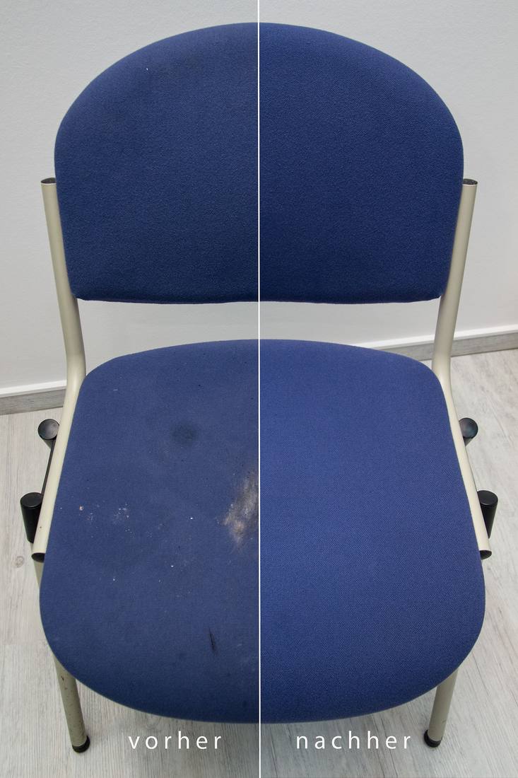 Stuhl aus Personalraum in einem KFZ-Werkstatt